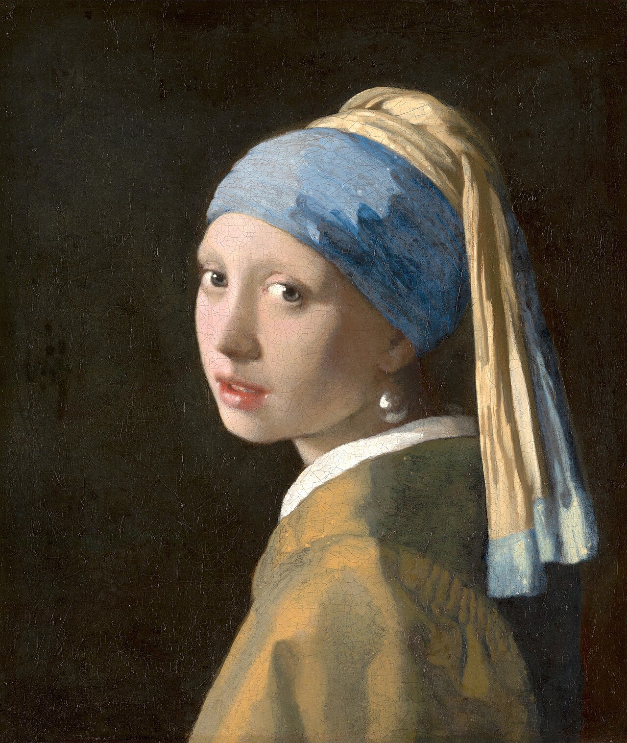 Girl with a Pearl Earring. Johannes Vermeer, c. 1665.
